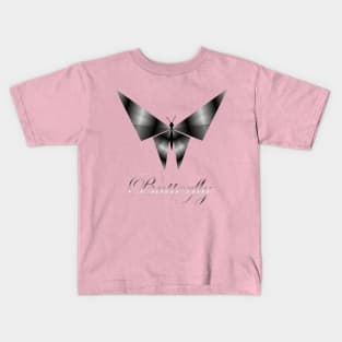 Metallic butterfly Kids T-Shirt